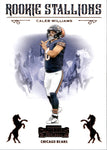 2024 Caleb Williams Panini Contenders ROOKIE STALLIONS RC #1 Chicago Bears
