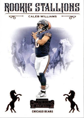 2024 Caleb Williams Panini Contenders ROOKIE STALLIONS RC #1 Chicago Bears