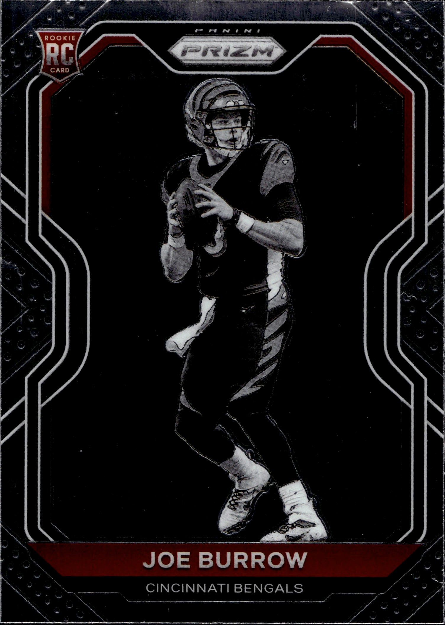 2020 Panini Prizm Football, Joe Burrow #307, (r)