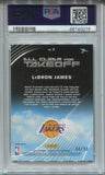 2019-20 LeBron James Donruss Optic RED ALL CLEAR FOR TAKEOFF 08/99 PSA 9 #2 Los Angeles Lakers 0078
