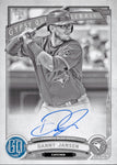 2019 Danny Jansen Topps Gypsy Queen BLACK & WHITE ROOKIE AUTO 07/50 AUTOGRAPH RC #GQA-DJ Toronto Blue Jays