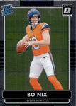 2024 Bo Nix Donruss Optic RATED ROOKIE RC 2014 RETRO SERIES #6 Denver Broncos