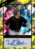 2023 Wade Meckler Leaf Vivid TECHNICOLOR AUTO 06/10 AUTOGRAPH #T-WM1 San Francisco Giants