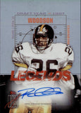 2024 Rod Woodson Topps Signature Class LEGENDS OF THEIR CLASS AUTO AUTOGRAPH #LCA-RWO Pittsburgh Steelers HOF