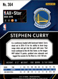 2015-16 Stephen Curry Panini Prizm ALL-STAR Golden State Warriors #364 1