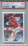 2023 Zach Neto Topps Update ROOKIE 1988 DESIGN AUTO AUTOGRAPH RC PSA 9 #ZAN Anaheim Angels 7616