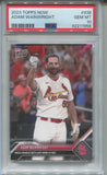 2023 Adam Wainwright Topps Now LAST HOME AT BAT PSA 10 #938 St. Louis Cardinals 1958