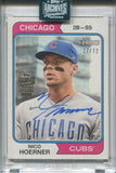 2024 Nico Hoerner Topps Archives Auto 27/72 AUTOGRAPH #275 Chicago Cubs