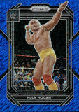 2023 Hulk Hogan Panini Prizm WWE BLUE SHIMMER FOTL 09/11 #195 WWE Legend