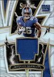 2021 Saquon Barkley Panini Select HOLO SILVER SPARKS JERSEY 37/99 RELIC #SP-SBA New York Giants