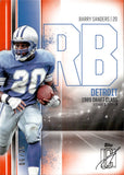 2025 Barry Sanders Topps Signature Class RED SP 06/25 #15 Detroit Lions HOF