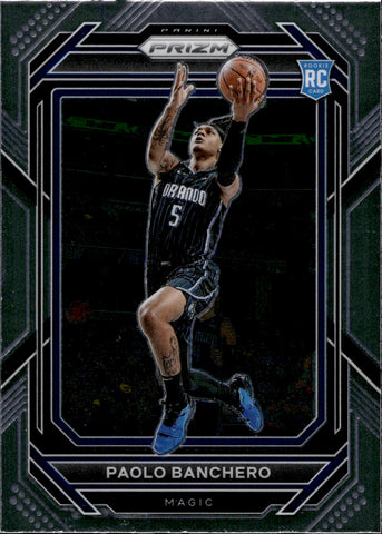 2022-23 Panini NBA Hoops #231 Paolo Banchero RC Rookie Orlando Magic