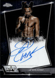 2025 Je'Von Evans Topps Chrome WWE NXT AUTO AUTOGRAPH #NXT-JEV NXT 1