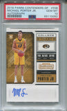 2018 Michael Porter Jr. Panini Contenders Draft Picks ROOKIE AUTO AUTOGRAPH PSA 10 #558 Denver Nuggets 0082