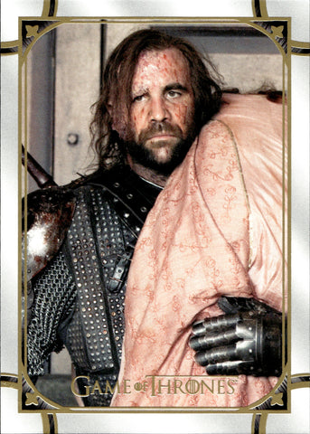 2021 The Hound Rittenhouse Game of Thrones THE IRON ANNIVERSARY GOLD 12/99 #173