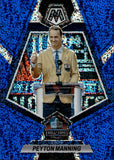 2023 Peyton Manning Panini Mosaic BLUE SPARKLE HALL OF FAME 67/96 #274 Indianapolis Colts HOF