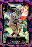 2023 George Kittle Panini Prizm PURPLE ICE 204/225 #271 San Francisco 49ers