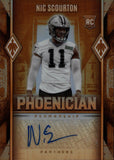 2025 Nic Scourton Panini Phoenix PHOENICIAN ROOKIE AUTO AUTOGRAPH RC #PHP-NSN Carolina Panthers