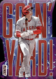 2023 Shohei Ohtani Topps Stadium Club RED FOIL GOIN' YARD #GY-3 Anaheim Angels MVP