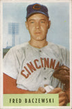 1954 Fred Baczewski Bowman ROOKIE RC #60 Cincinnati Reds BV $15