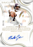 2024 Randall Cunningham Panini Immaculate MODERN MARKS AUTO 56/99 AUTOGRAPH #MM-RCM Minnesota Vikings