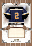2022 Al MacInnis Leaf Lumber GAME USED LUMBER STICK 15/30 RELIC #GUL-AMI St. Louis Blues HOF