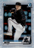 2020 Max Meyer Bowman Chrome Draft 1ST BOWMAN REFRACTOR #BD-50 Miami Marlins 1