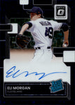 2022 Eli Morgan Donruss Optic BLUE RATED ROOKIE AUTO 37/49 AUTOGRAPH RC #RRS-EM Cleveland Guardians