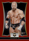 2024 Triple H Panini Select WWE RED THROWBACK 82/99 #4 WWE HOF