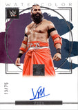 2023 Veer Auto Autograph Panini Impeccable WWE Watercolor Signatures 73/75 #WS-VMH Monday Night Raw