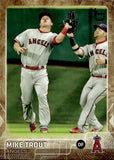 2015 Mike Trout Topps THROWBACK VARIATION #300 Anaheim Angels