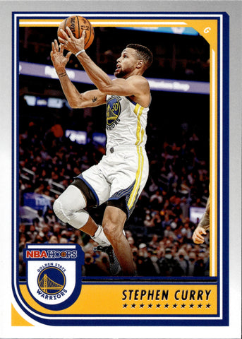 2022-23 Stephen Curry Panini NBA Hoops RED BACK #223 Golden State Warriors
