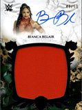 2026 Bianca Belair Topps Royalty WWE PURPLE FOIL JUMBO SHIRT AUTO 48/50 AUTOGRAPH RELIC #RYA-BBE Friday Night Smackdown
