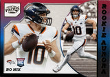 2024 Bo Nix Panini Encore GOLD ROOKIE AURORA 08/10 RC #4 Denver Broncos