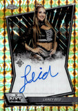 2026 Lainey Reid Topps Chrome WWE ROOKIE GOLD GEOMETRIC REFRACTOR NXT AUTO 29/50 AUTOGRAPH #NXT-LAI NXT