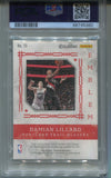 2016-17 Damian Lillard Panini Excalibur EMBLEM PATCH 10/10 RELIC PSA 9 #15 Portland Trail Blazers 5380