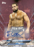 2018 Rusev Topps WWE Then Now Forever RED AUTO 1/1 ONE OF ONE AUTOGRAPH #168 Friday Night Smackdown