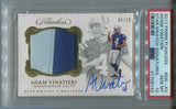 2017 Adam Vinatieri Panini Flawless STAR SWATCH PATCH AUTO 06/15 AUTOGRAPH RELIC PSA 10 #SW-AV Indianapolis Colts 9142