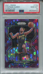 2021-22 Stephen Curry Panini Prizm PURPLE ICE 024/149 PSA 10 #154 Golden State Warriors 8452