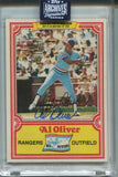2020 Al Oliver Autograph Topps Archives Signature Series 04/10 #24 AUTO TEXAS RANGERS