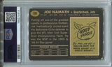 1969 Joe Namath Topps PSA 1.5 #100 New York Jets HOF 4414