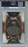 2021 Tom Brady Panini Select LIGHT BLUE PRIZM 82/99 PREMIER LEVEL PSA 8 #101 Tampa Bay Buccaneers 1086