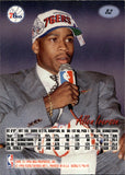 1996-97 Allen Iverson Fleer Ultra ROOKIE Philadelphia 76ers #82