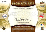 2009 Victor Martinez Upper Deck Sweet Spot AUTO 110/120 AUTOGRAPH #S-VM Cleveland Indians *NRMT*