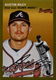 2023 Austin Riley Topps Chrome Platinum Anniversary GOLD REFRACTOR 11/50 #249 Atlanta Braves