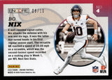 2024 Bo Nix Panini Encore GOLD ROOKIE AURORA 08/10 RC #4 Denver Broncos