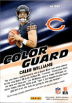 2024 Caleb Williams Panini Zenith COLOR GUARD ROOKIE JERSEY Chicago Bears #CG1