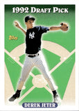 1992 Derek Jeter Topps Baseball 1992 Draft Pick #98 Rookie New York Yankees