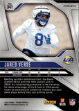2024 Jared Verse Panini Prizm RED AND BLACK CHECKERBOARD ROOKIE RC #341 Los Angeles Rams