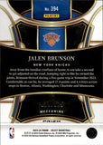 2023-24 Jalen Brunson Panini Select PURPLE FLASH 28/175 New York Knicks #394